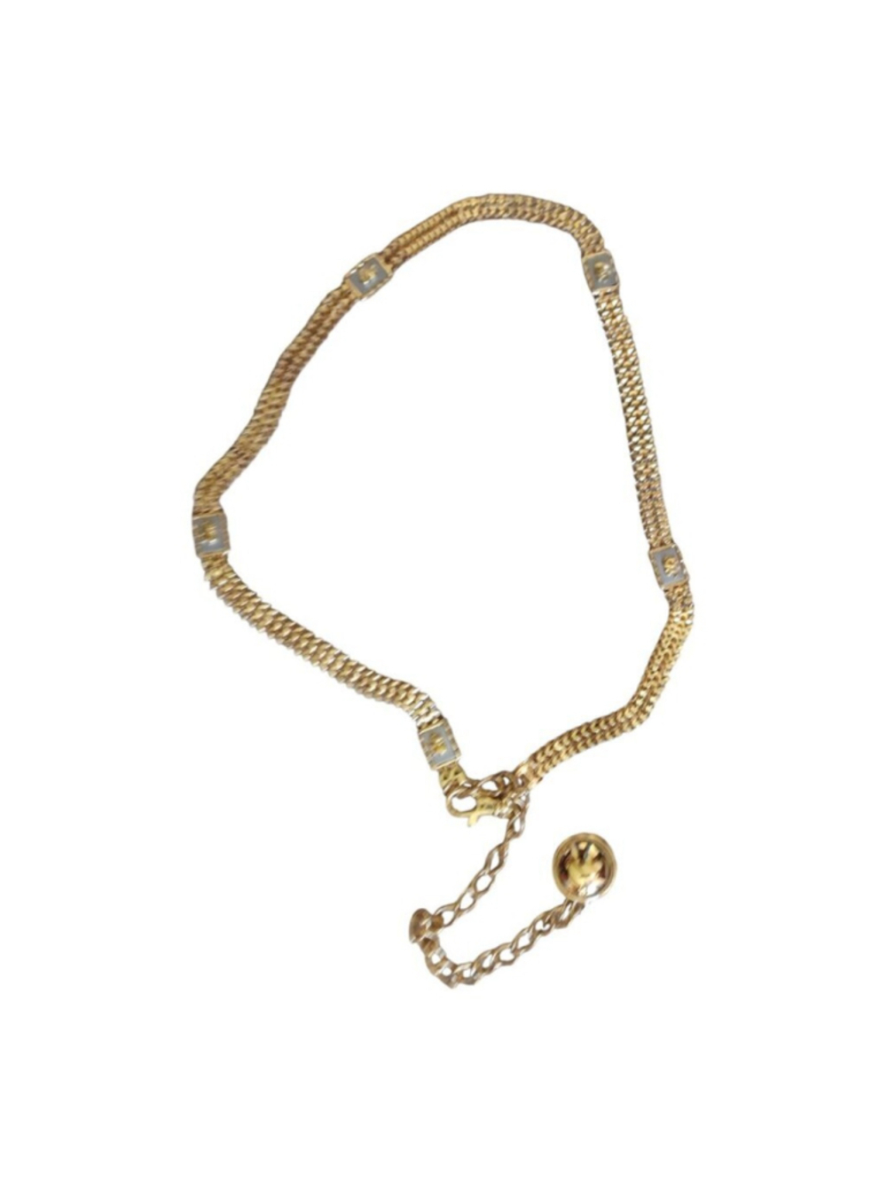 Gold chain elephant belt hi